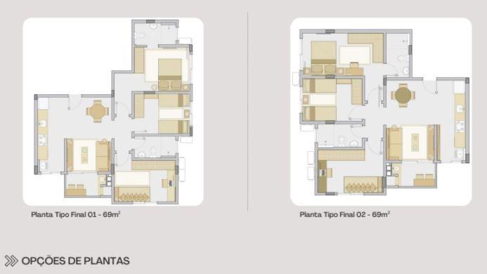 Apartamento, 3 quartos, 69 m² - Foto 3