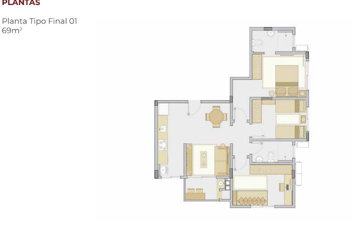 Apartamento, 3 quartos, 69 m² - Foto 16