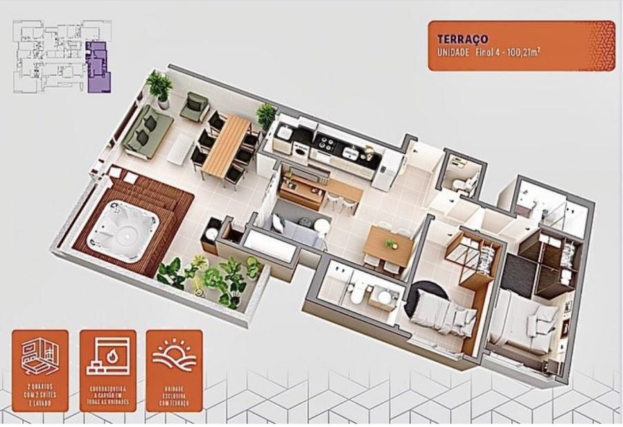 Apartamento, 2 quartos, 60 m² - Foto 14