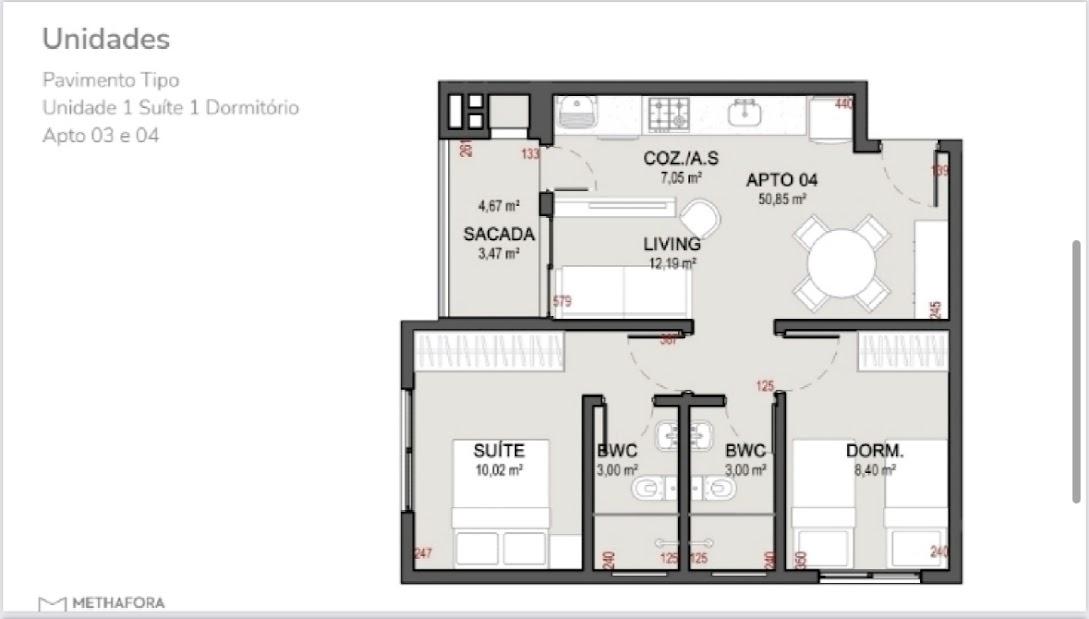 Apartamento, 2 quartos, 54 m² - Foto 4