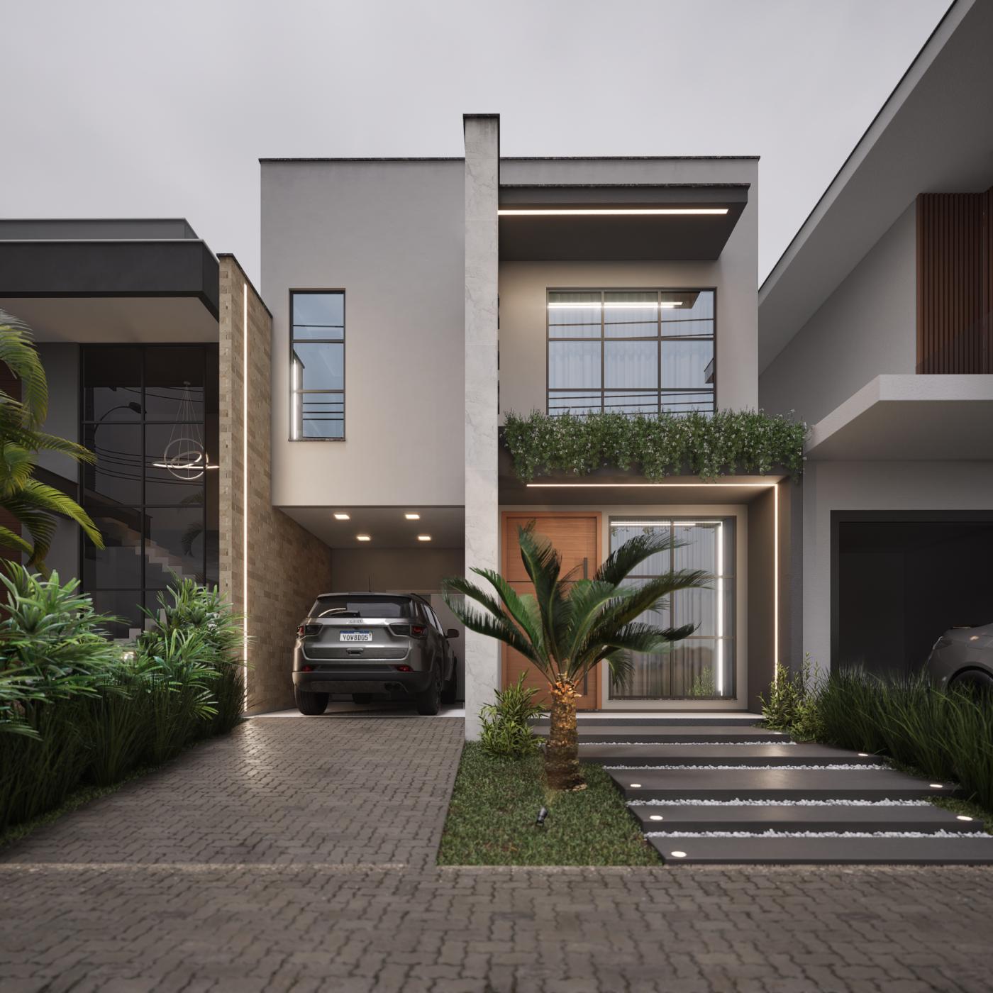 Casa de Condomínio, 3 quartos - Foto 1