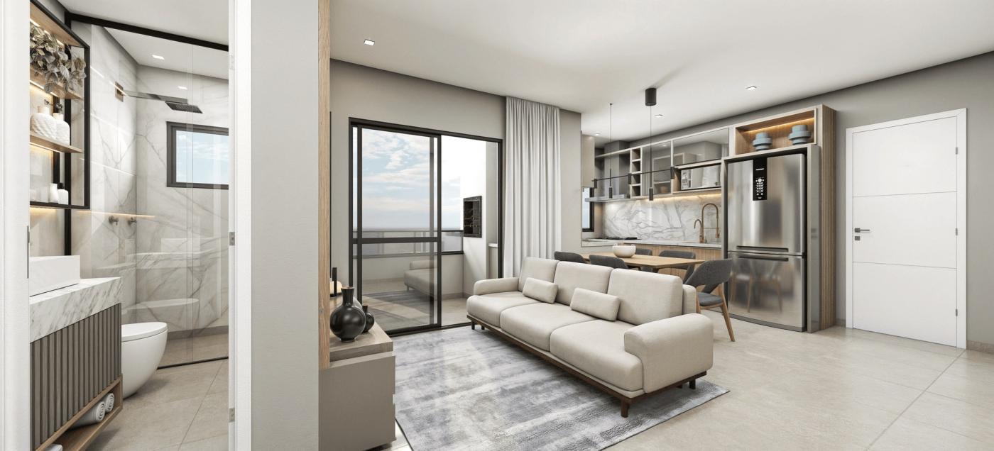 Apartamento, 2 quartos, 58 m² - Foto 2