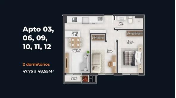 Apartamento, 2 quartos, 54 m² - Foto 30