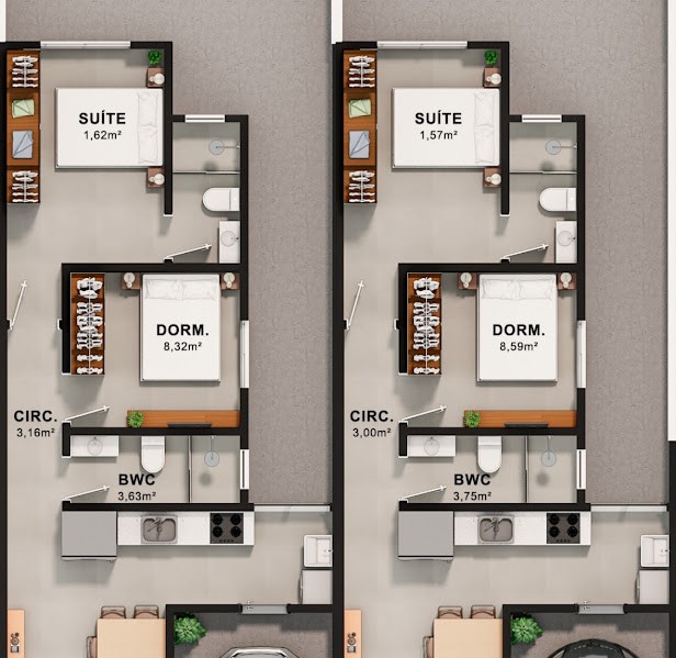 Casa, 2 quartos, 62 m² - Foto 10