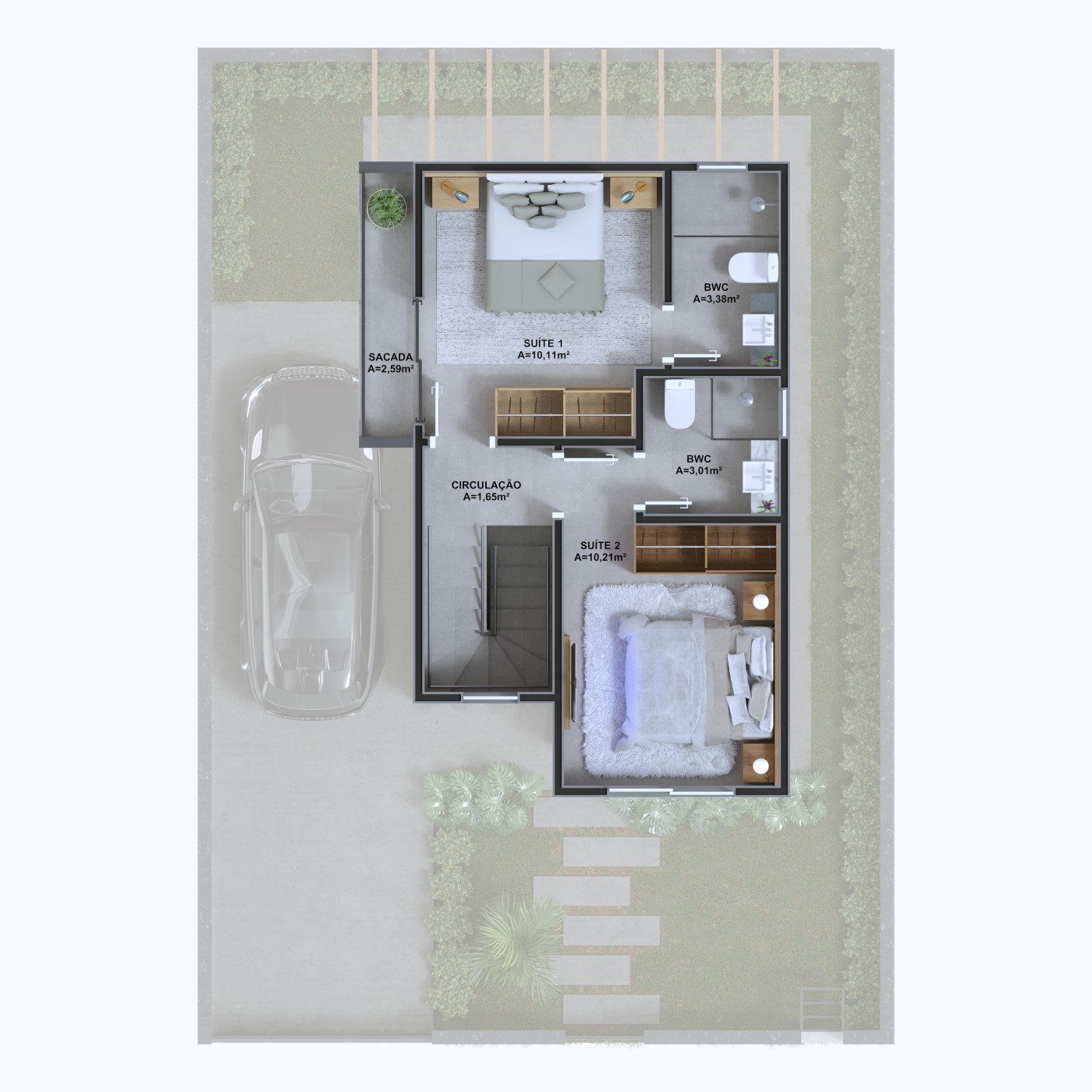 Sobrado, 2 quartos, 80 m² - Foto 14