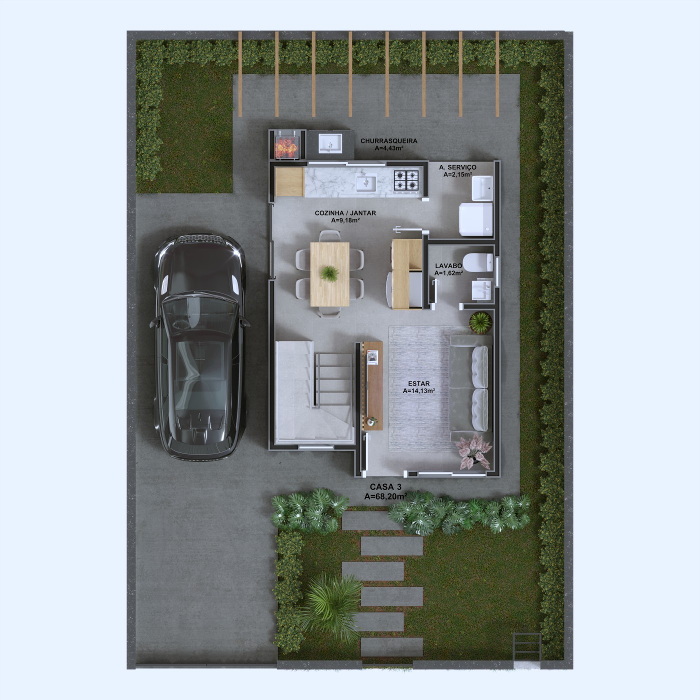 Sobrado, 2 quartos, 80 m² - Foto 15