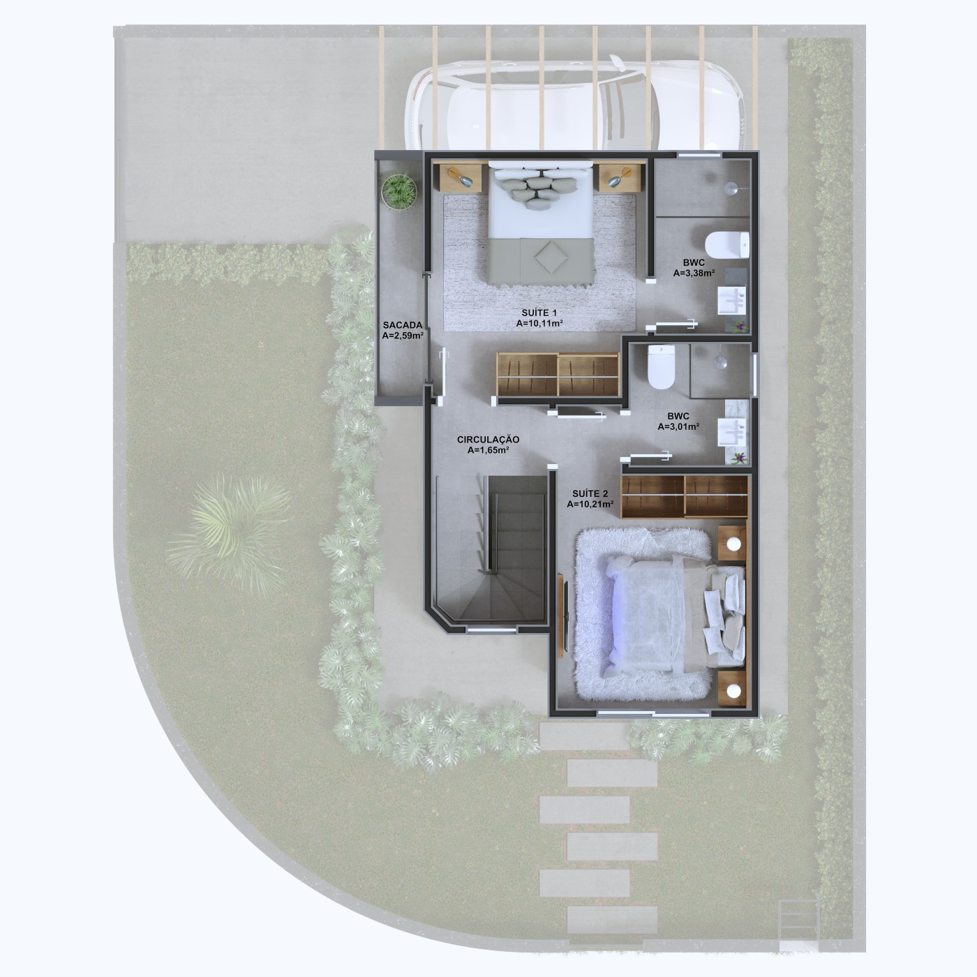 Sobrado, 2 quartos, 80 m² - Foto 17