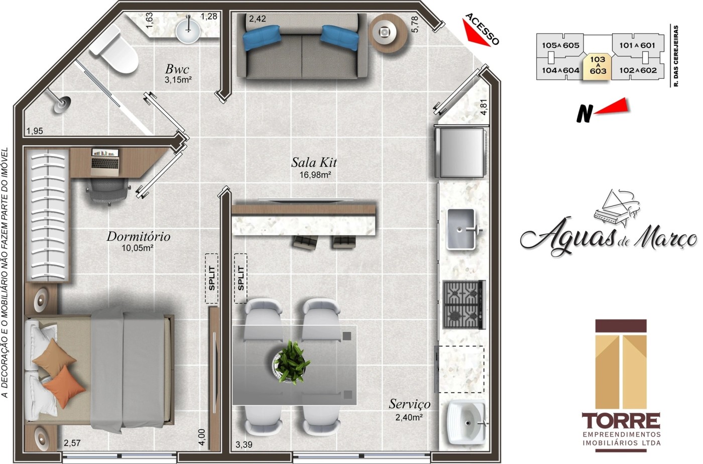 Apartamento, 1 quarto, 37 m² - Foto 7