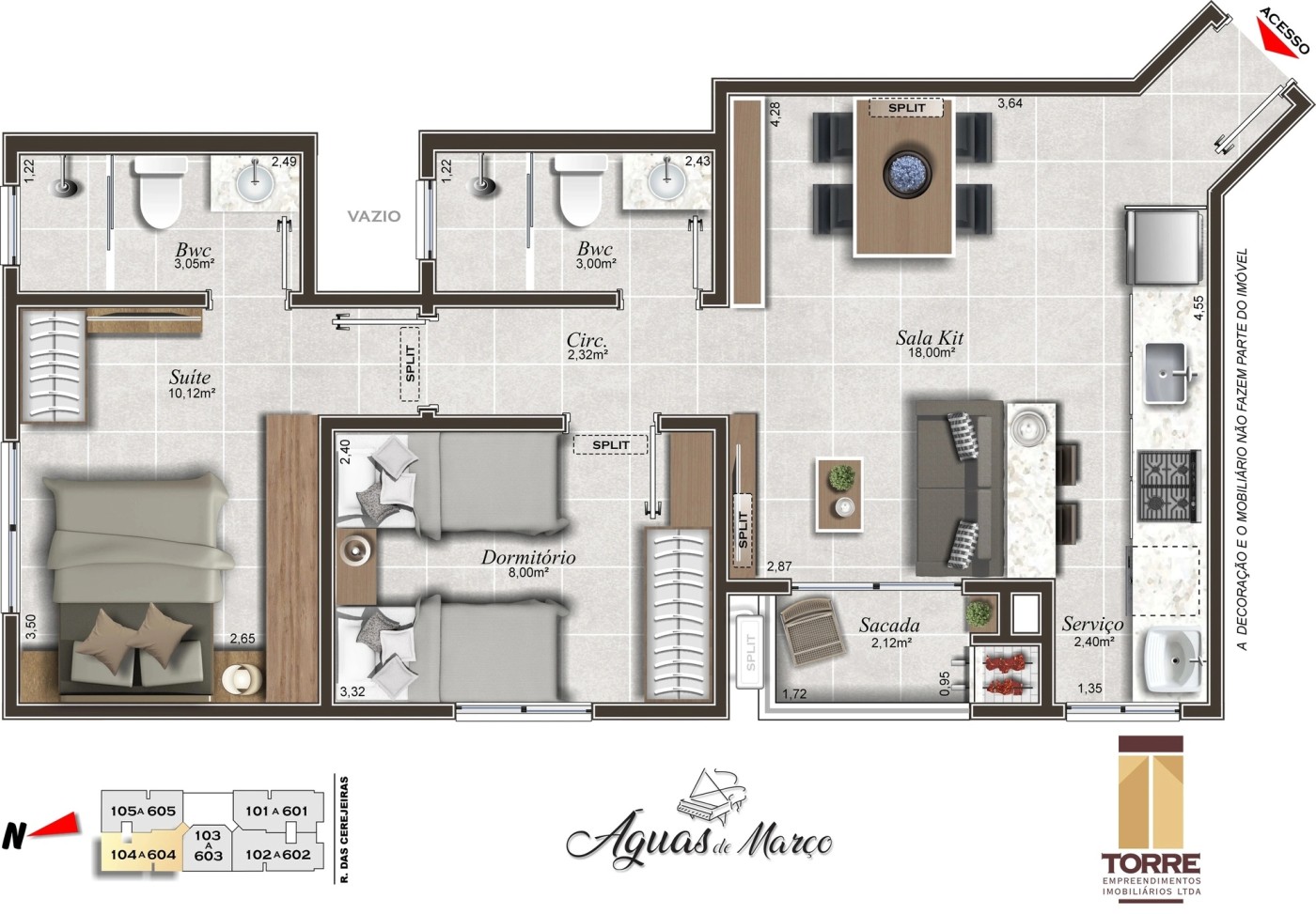 Apartamento, 1 quarto, 37 m² - Foto 8