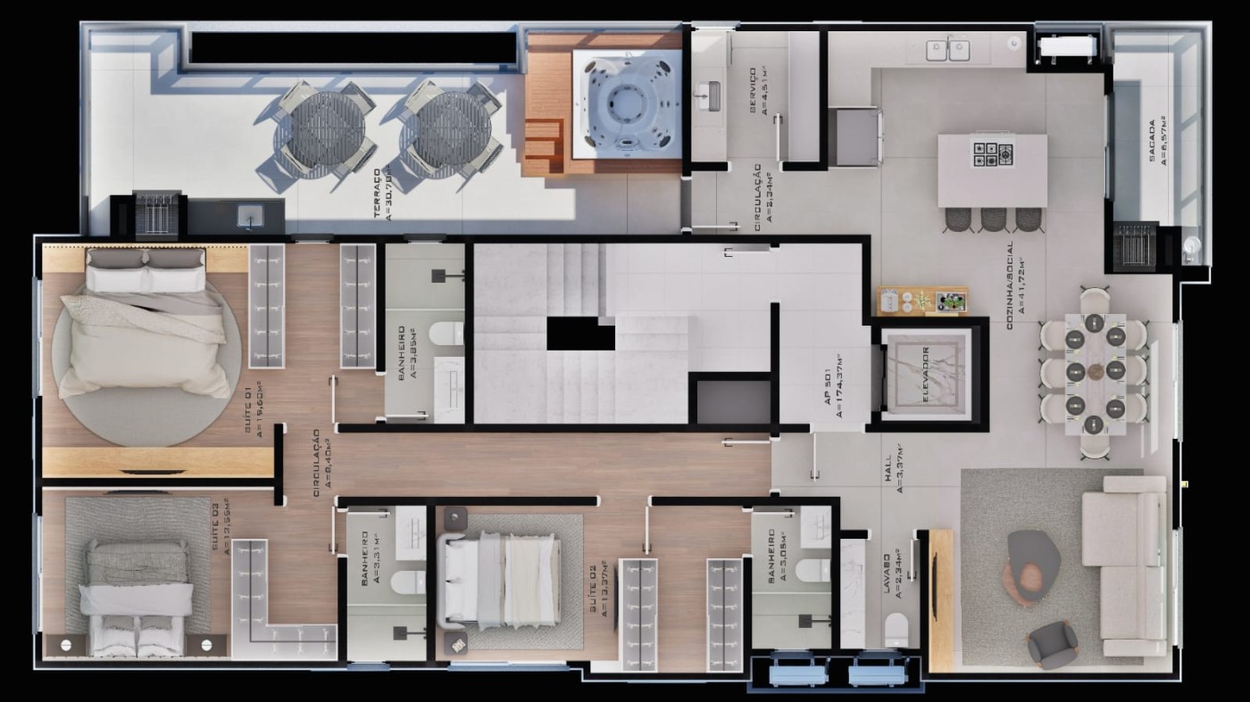 Apartamento, 3 quartos, 87 m² - Foto 13