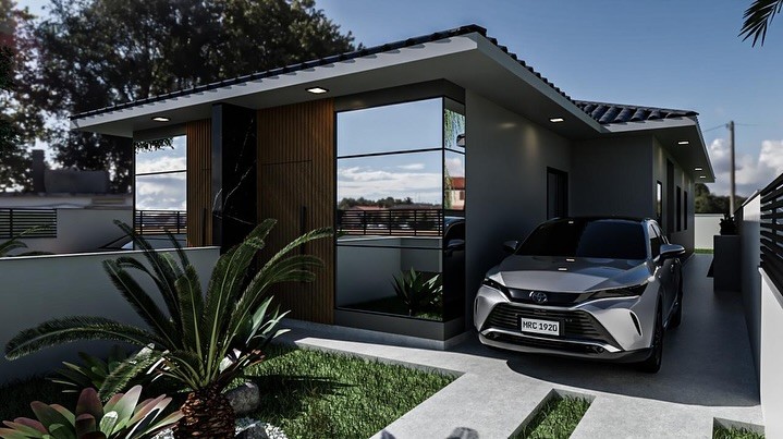 Casa, 3 quartos, 70 m² - Foto 1