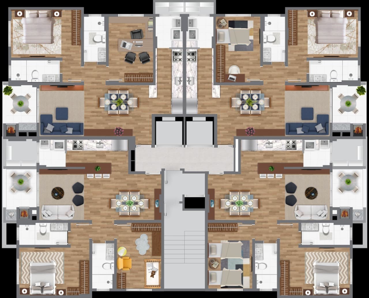 Apartamento, 2 quartos, 76 m² - Foto 10