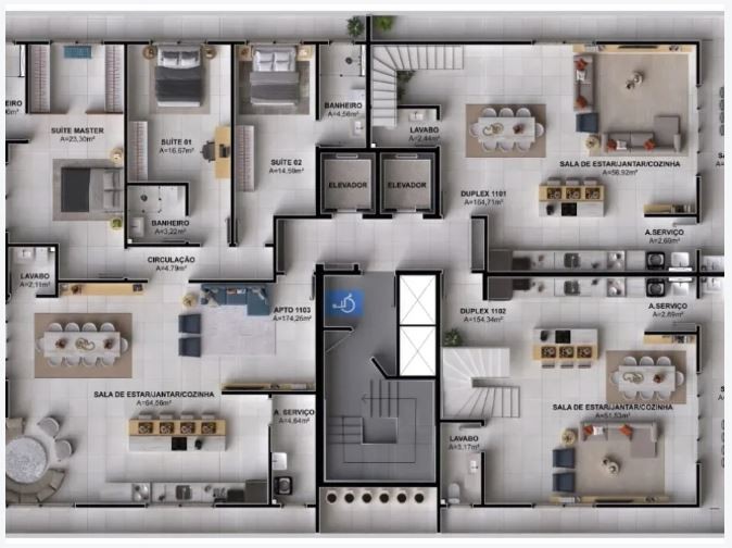 Apartamento, 3 quartos, 92 m² - Foto 6